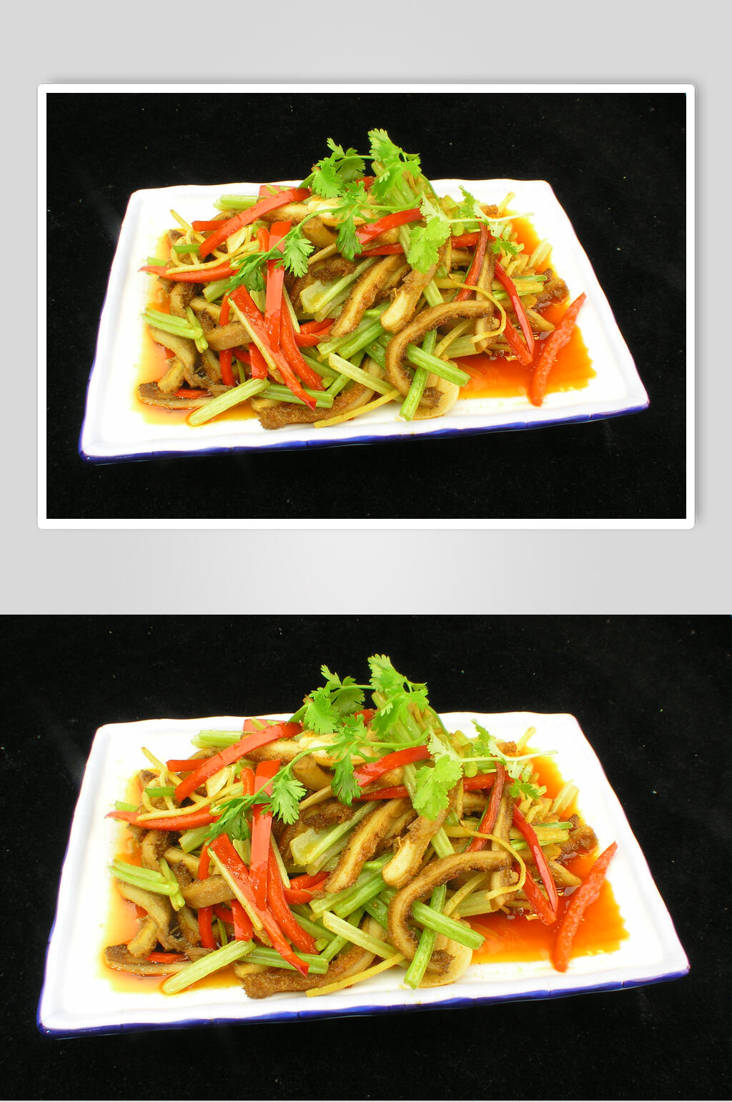 爆炒牛肚丝食品图片素材