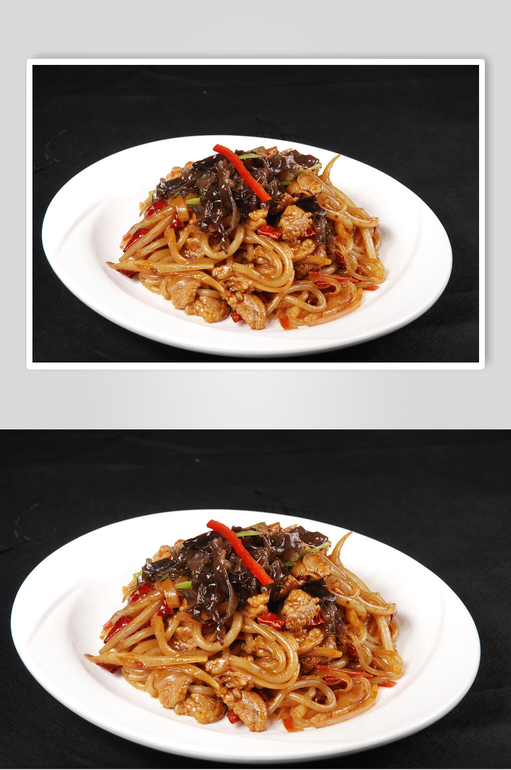 宁夏羊肉小炒美食图片素材