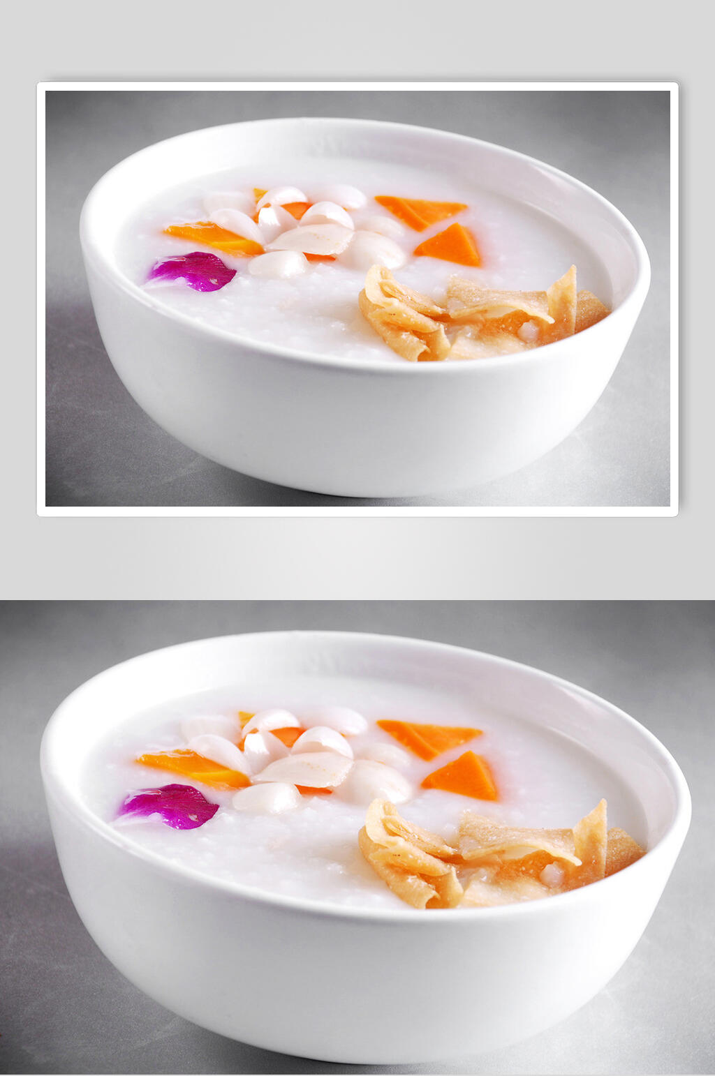 南瓜百合粥美食图片素材
