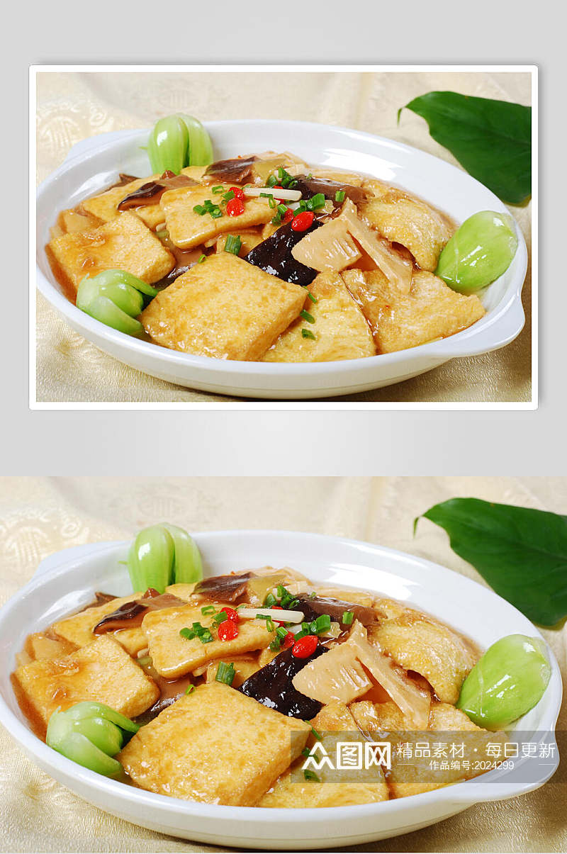 一品蛋豆腐美食食品图片素材