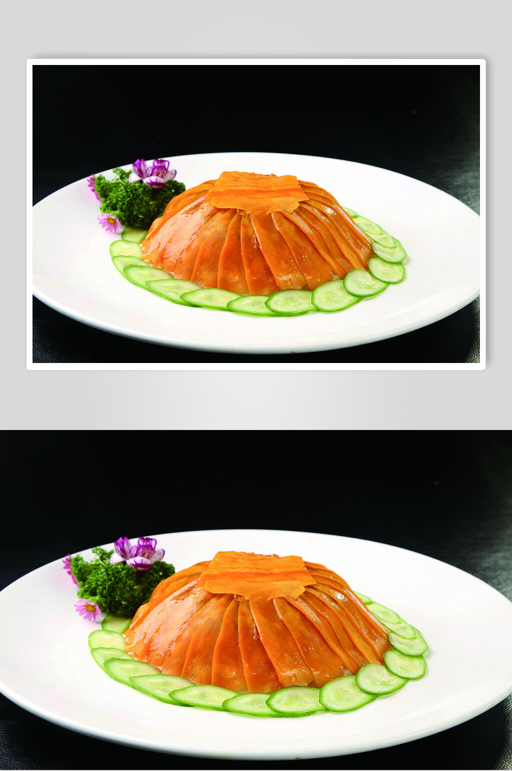 特色八宝南瓜美食高清图片素材