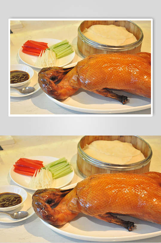 秘制烤鸭食品图片