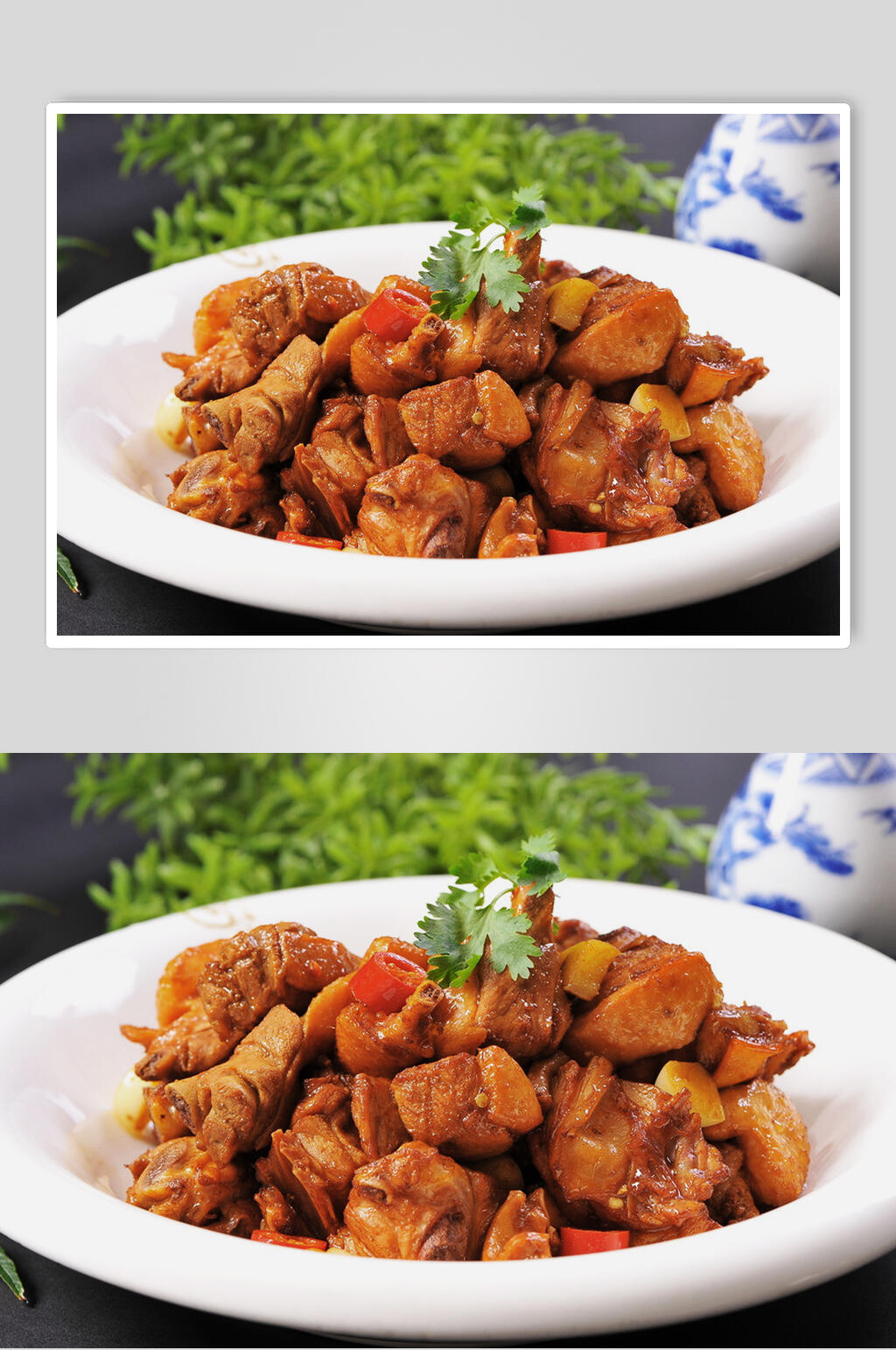 招牌菜香浓美味啤酒鸭美食摄影图片素材