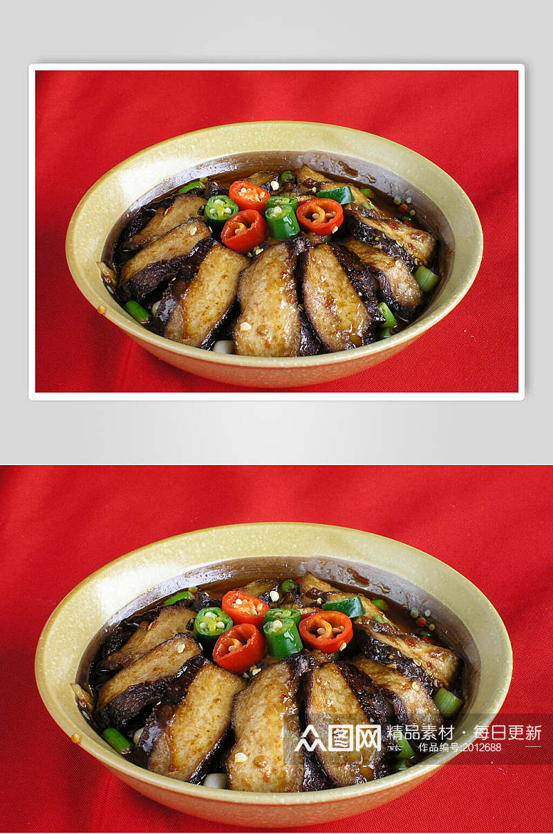 小炒豆干食品摄影图片素材