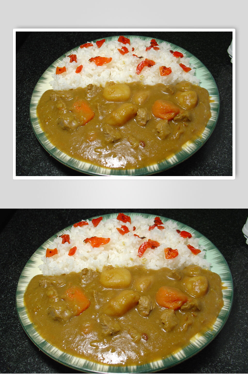 牛肉咖喱饭食品摄影图片素材