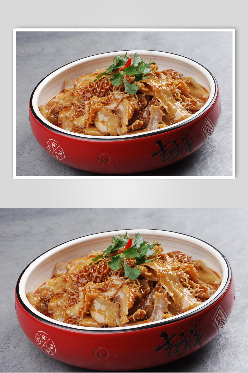 豆皮涮牛肚摄影图片素材