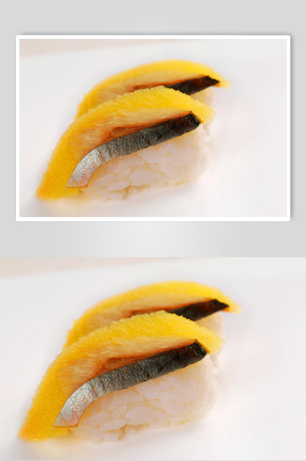 握寿司黄金鲱鱼美食图片素材
