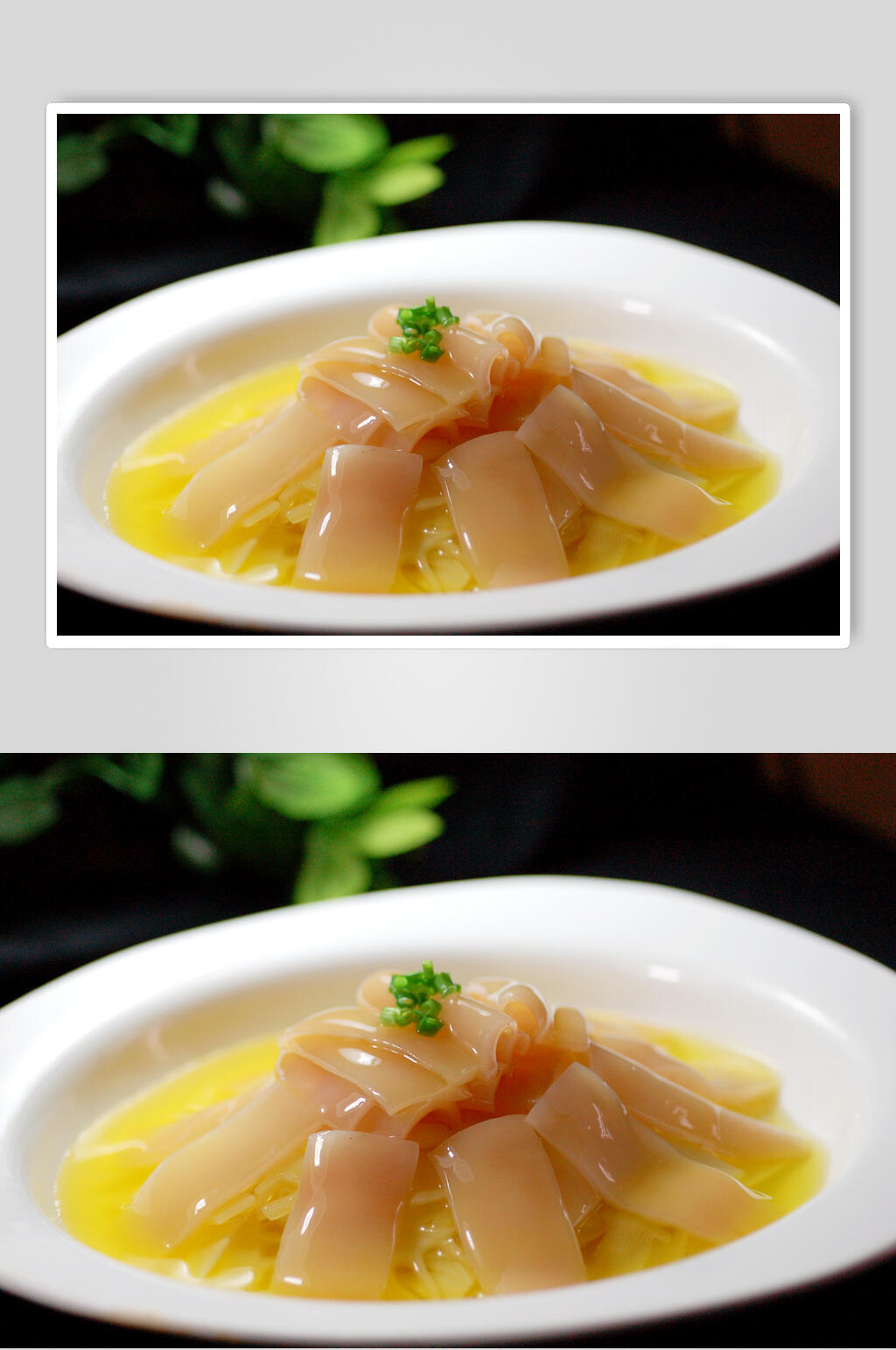 鸡笋烩鱿鱼食品高清图片素材
