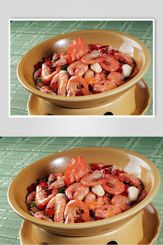 荆州油焖大虾餐饮食品图片