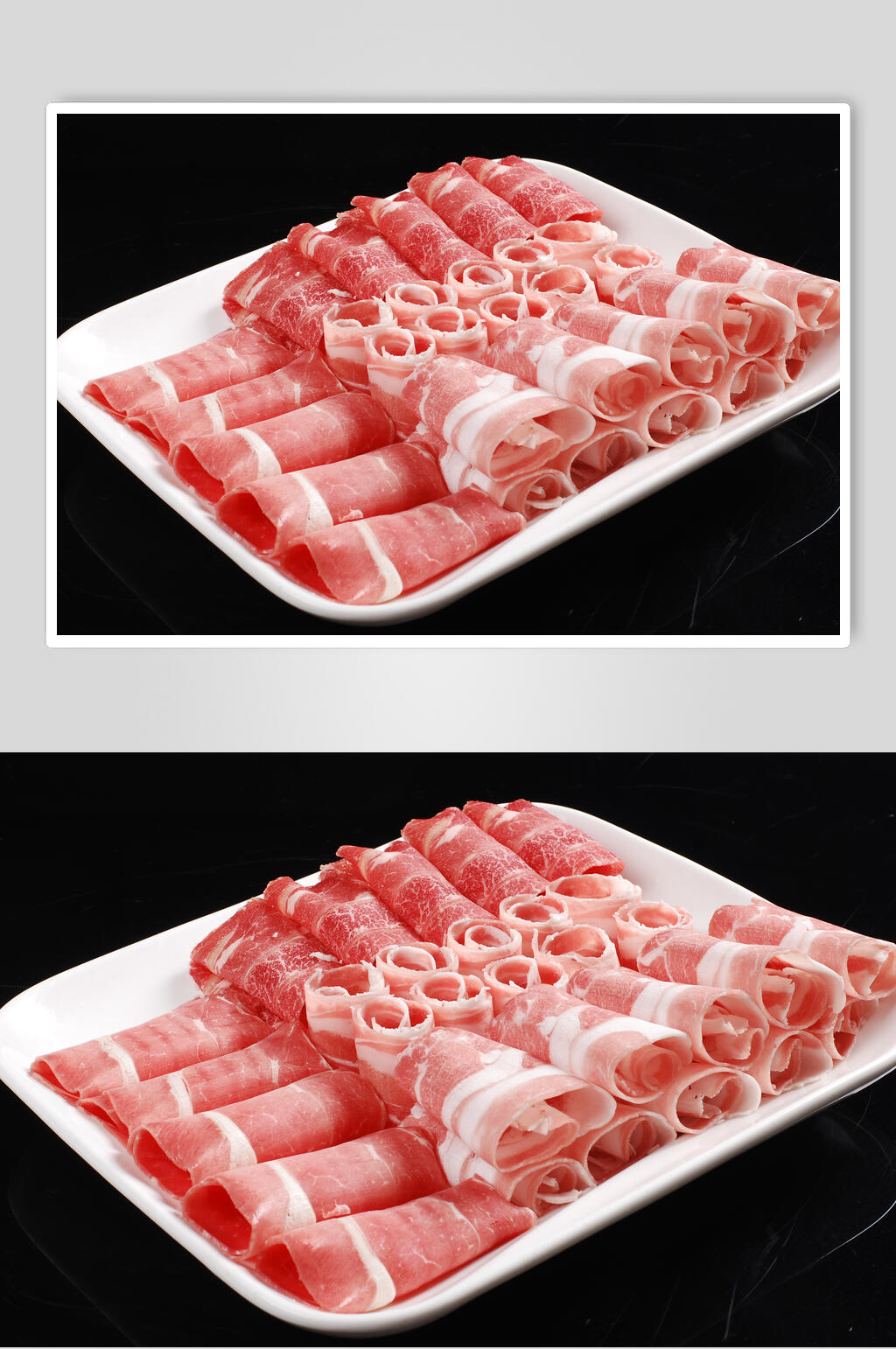 精美牛羊组合美食摄影图片素材
