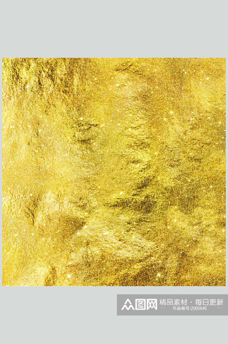 沙漠质感金色锡箔纹理图片素材