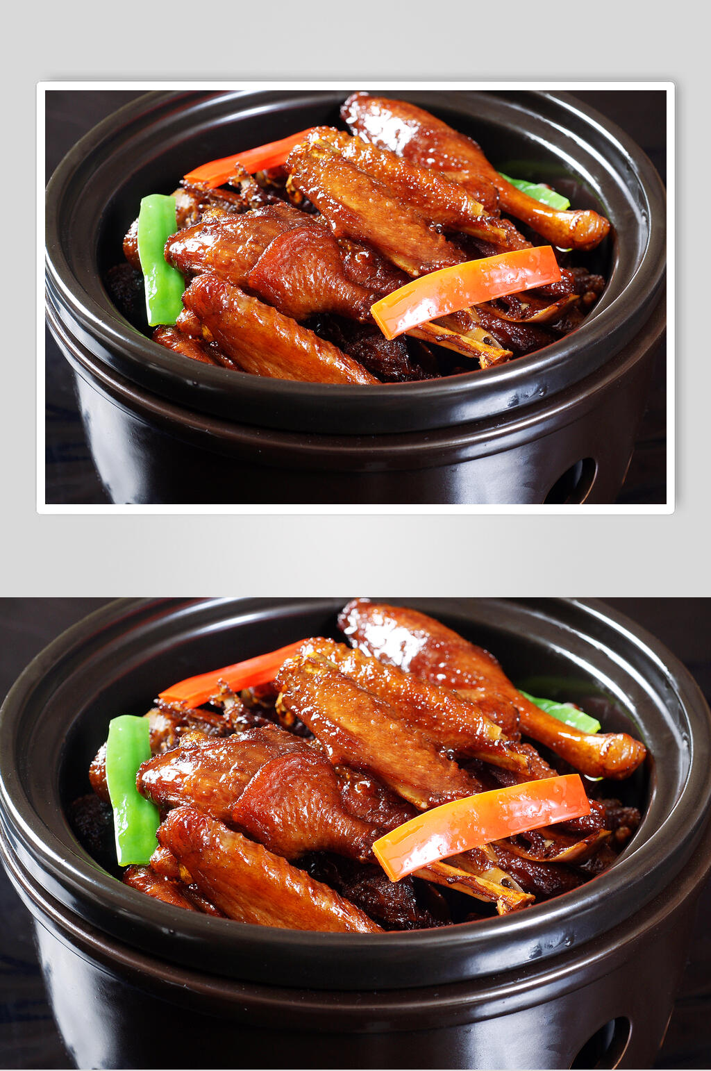 酱香雷公鸭美食摄影图片素材