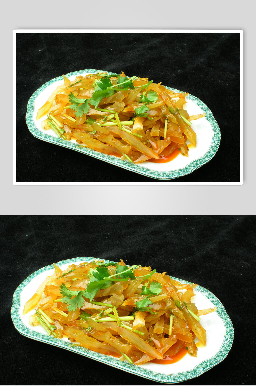 红油鲜牛筋食品图片素材