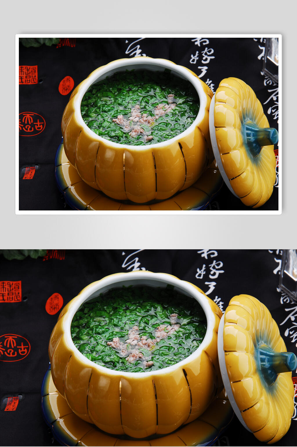 新鲜美味长青钵美食图片素材