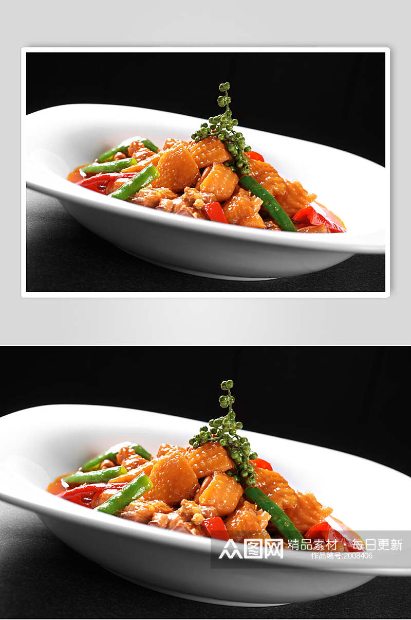 红烧土鸡食品高清图片素材