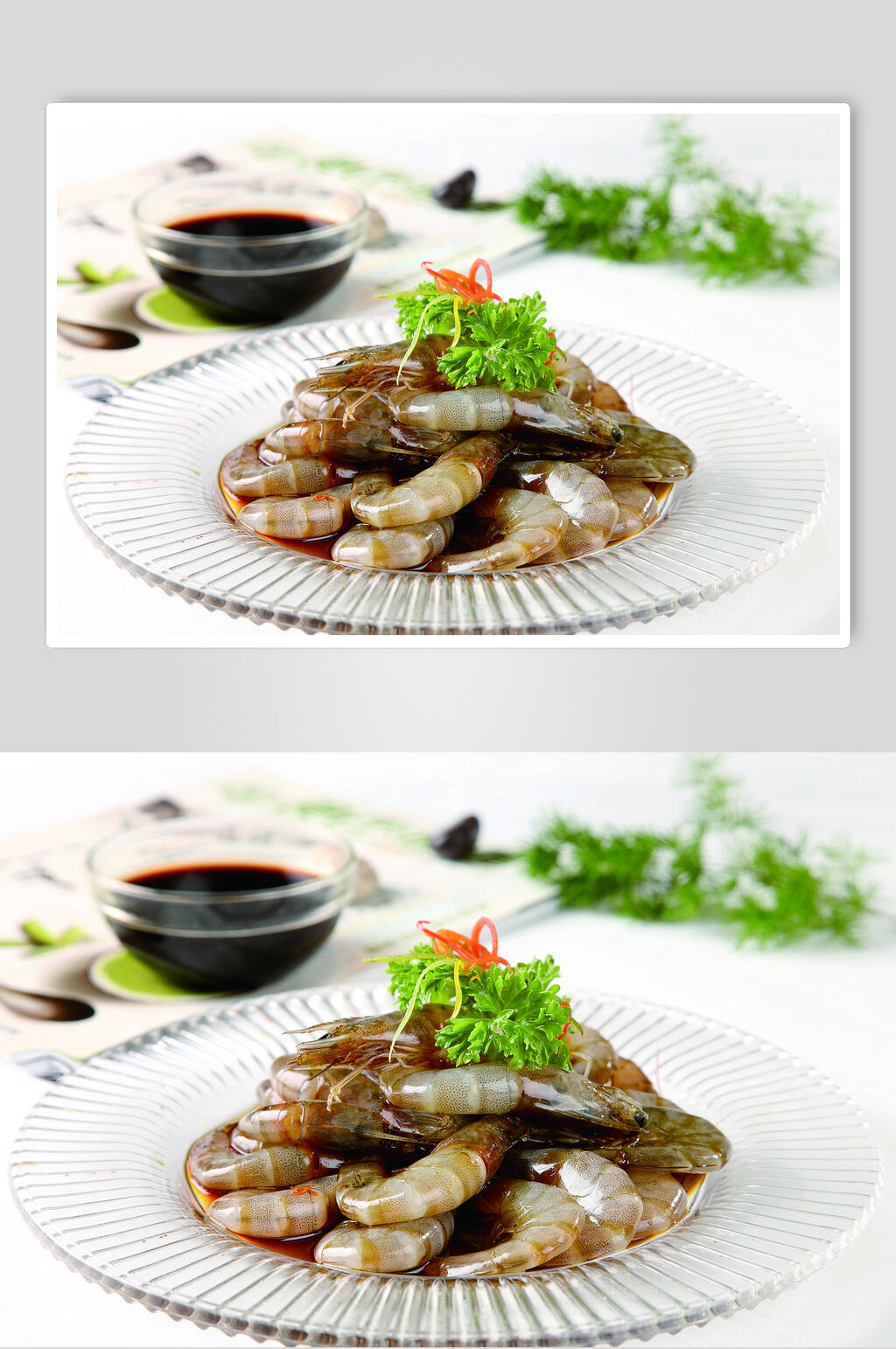 秘汁泡鲜虾美食食品图片素材