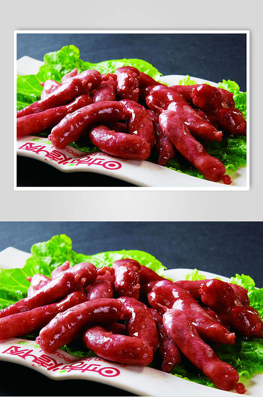 韩式风味肠美食图片