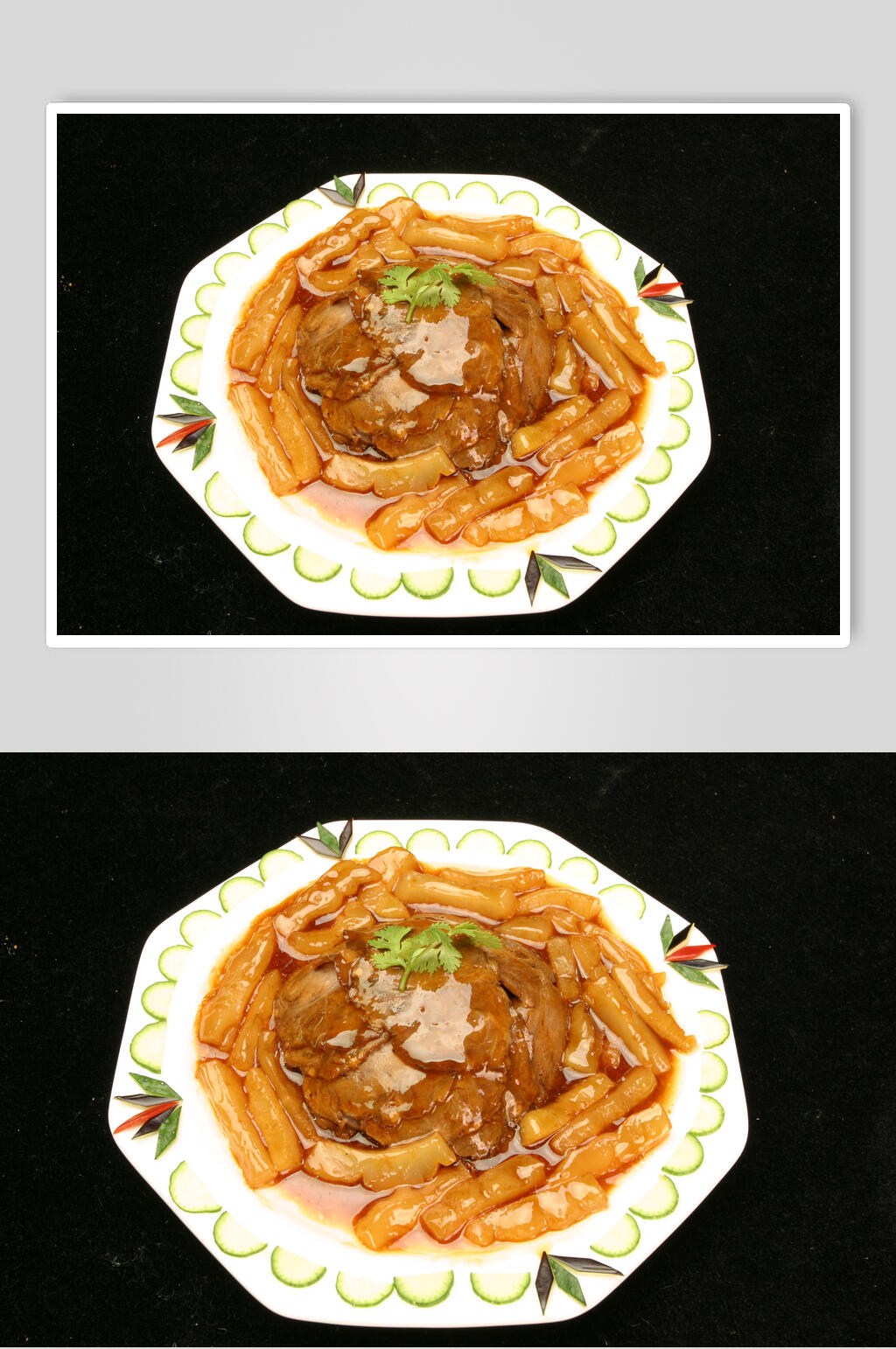 连福鹿肉食品摄影图片素材