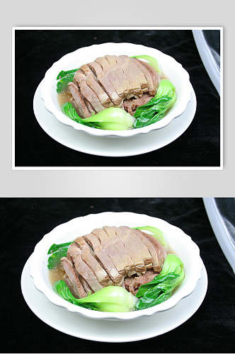 虾酱羊肉食品摄影图片