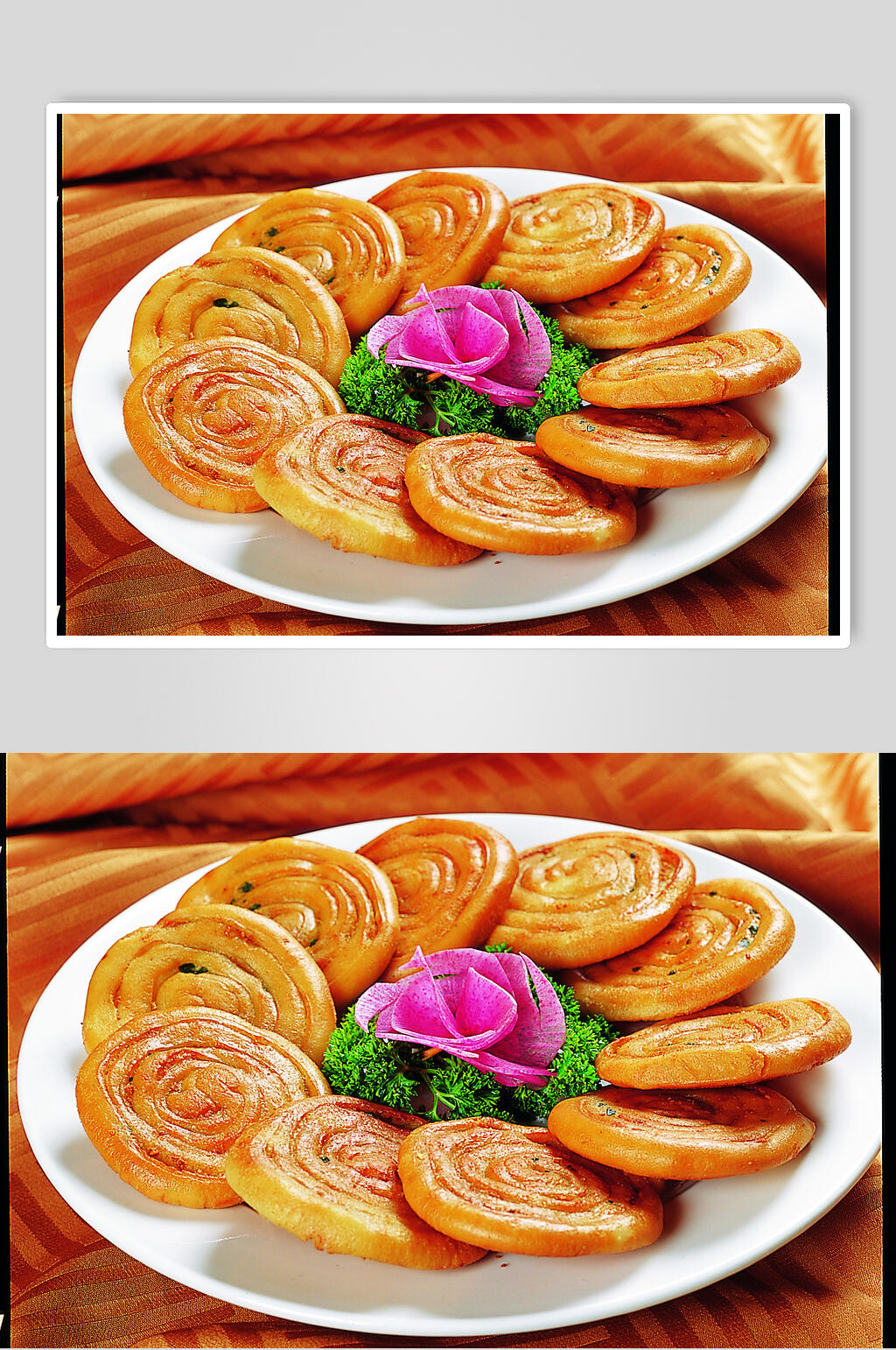 小吃葱油饼元打美食食物图片素材