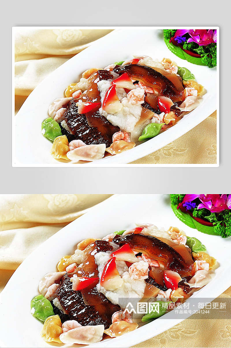 饺子全家福美食高清图片素材