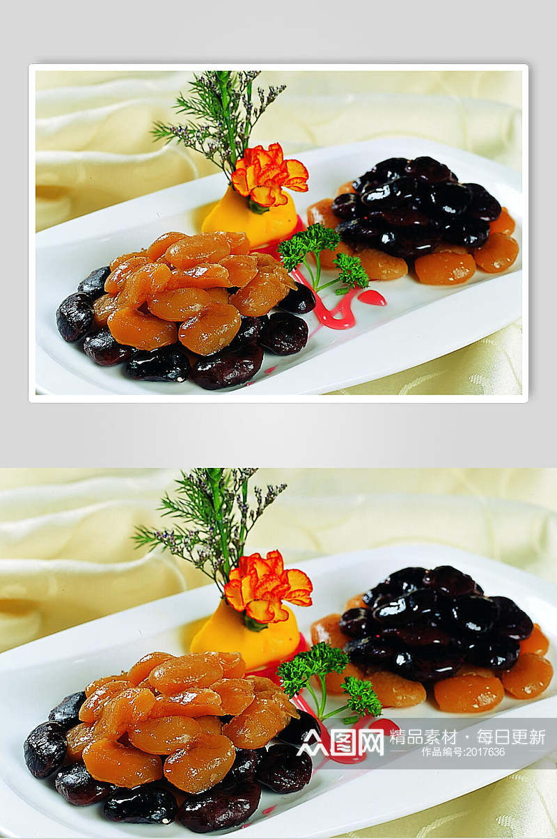 日本双色蜜豆餐饮食品图片素材