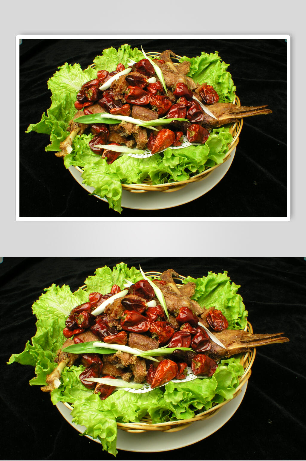 关东土匪鸭美食摄影图片素材