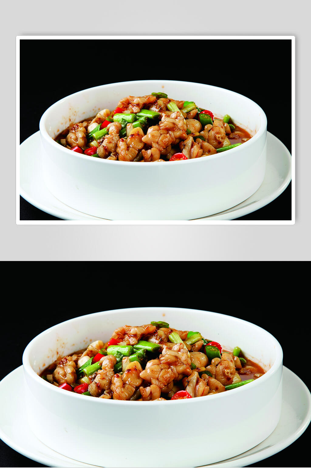 蜀味美蛙美食实拍图片素材