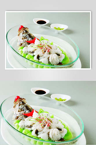 双味桂鱼食物高清图片
