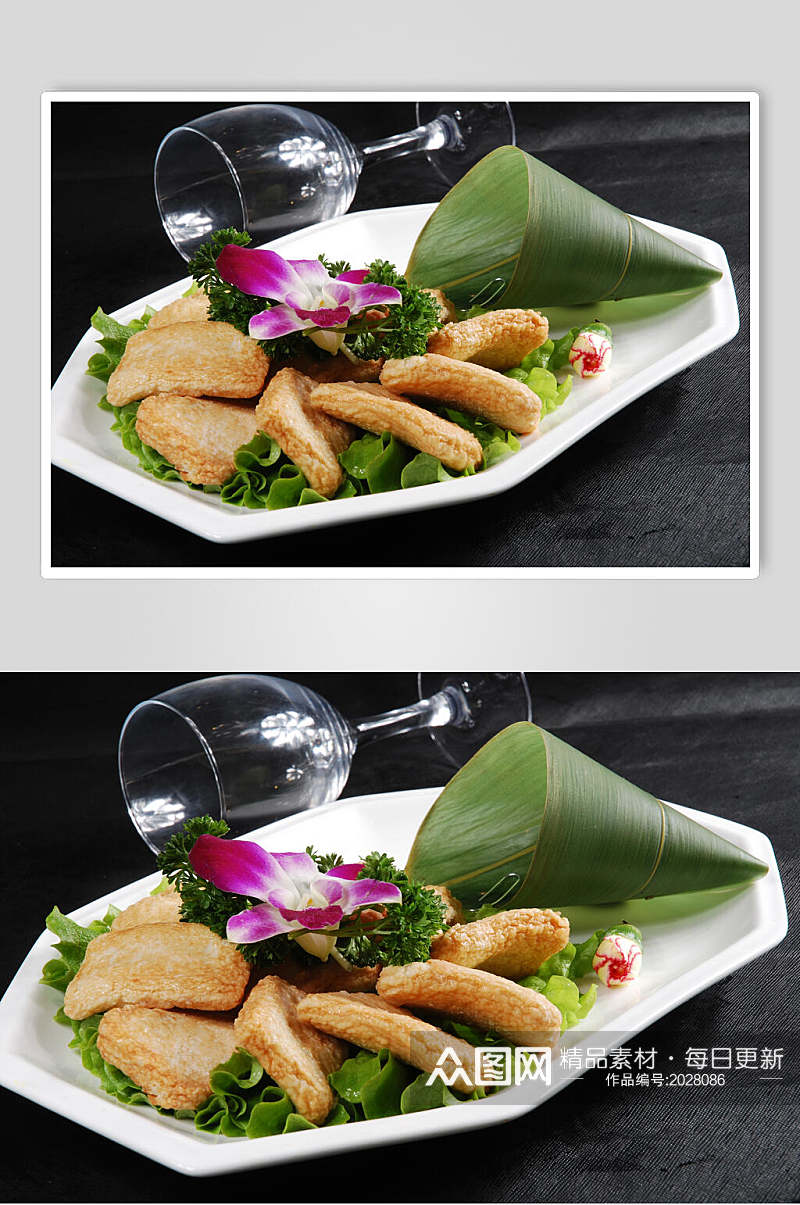 客家鱼豆腐美食图片素材