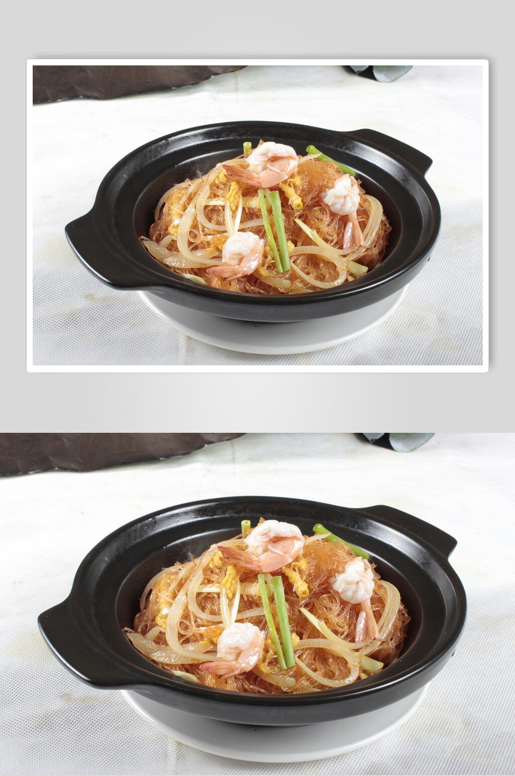 砂锅海皇粉丝煲食物图片素材