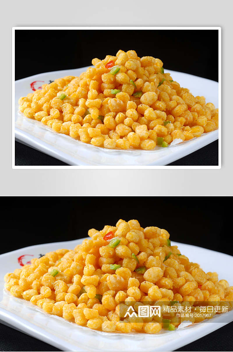 招牌金沙玉米餐饮食品图片素材