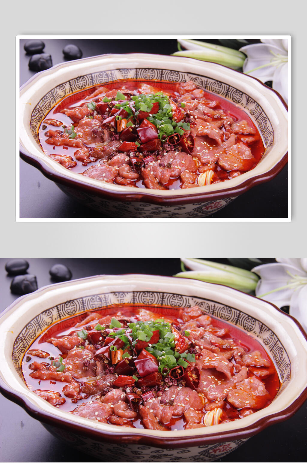 秘制开胃水煮牛肉图片素材