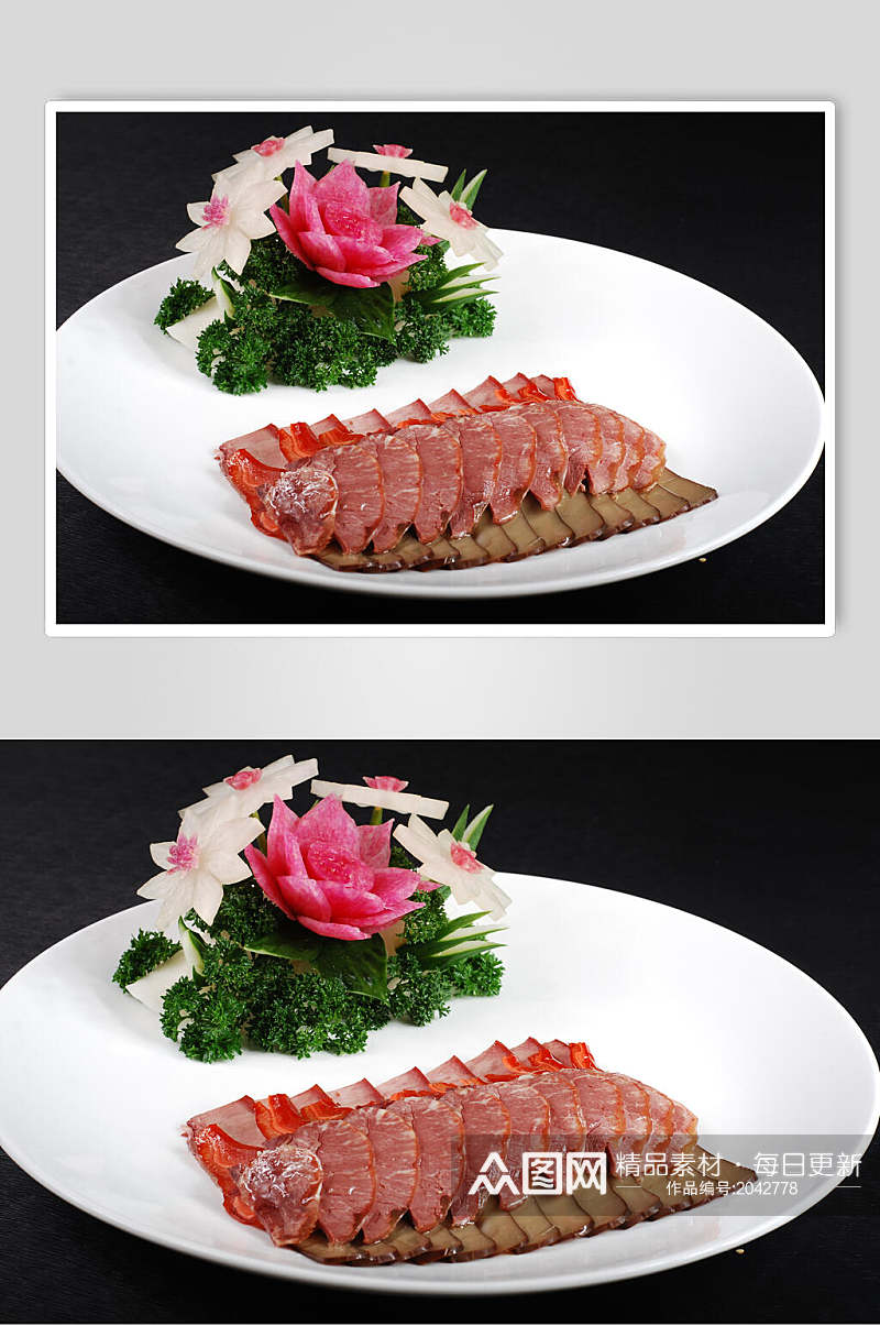 川式卤拼美食食物图片素材