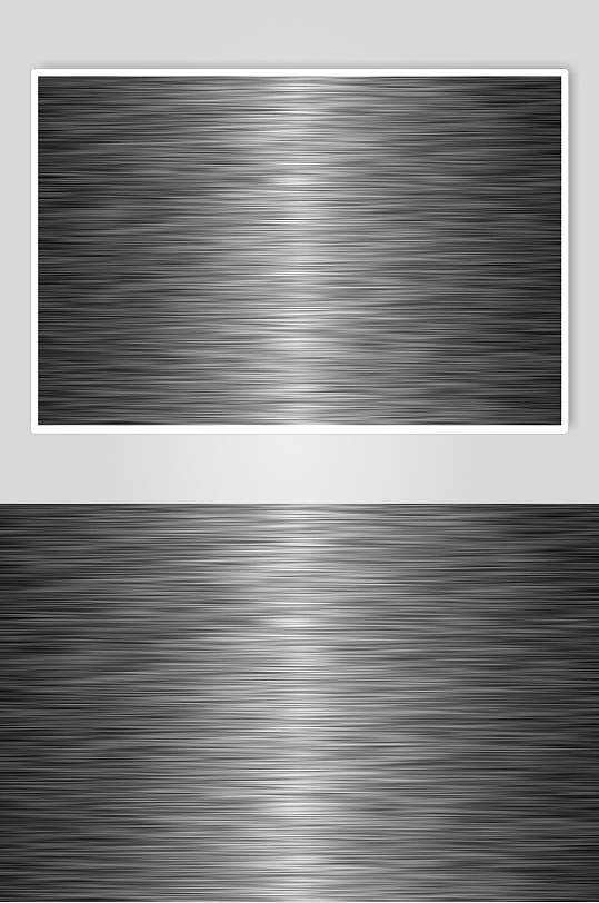 大气亮灰色金属抛光拉丝图片摄影图