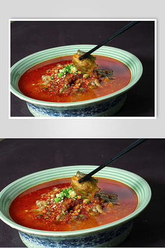 川椒嫩鳝食品摄影图片