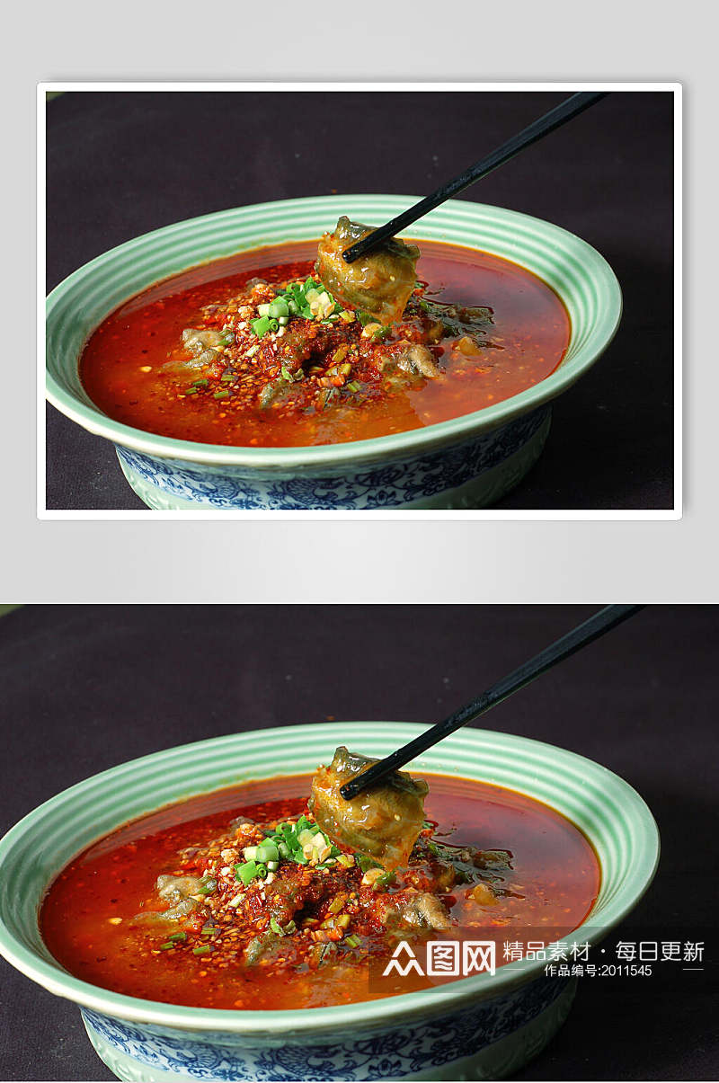 川椒嫩鳝食品摄影图片素材