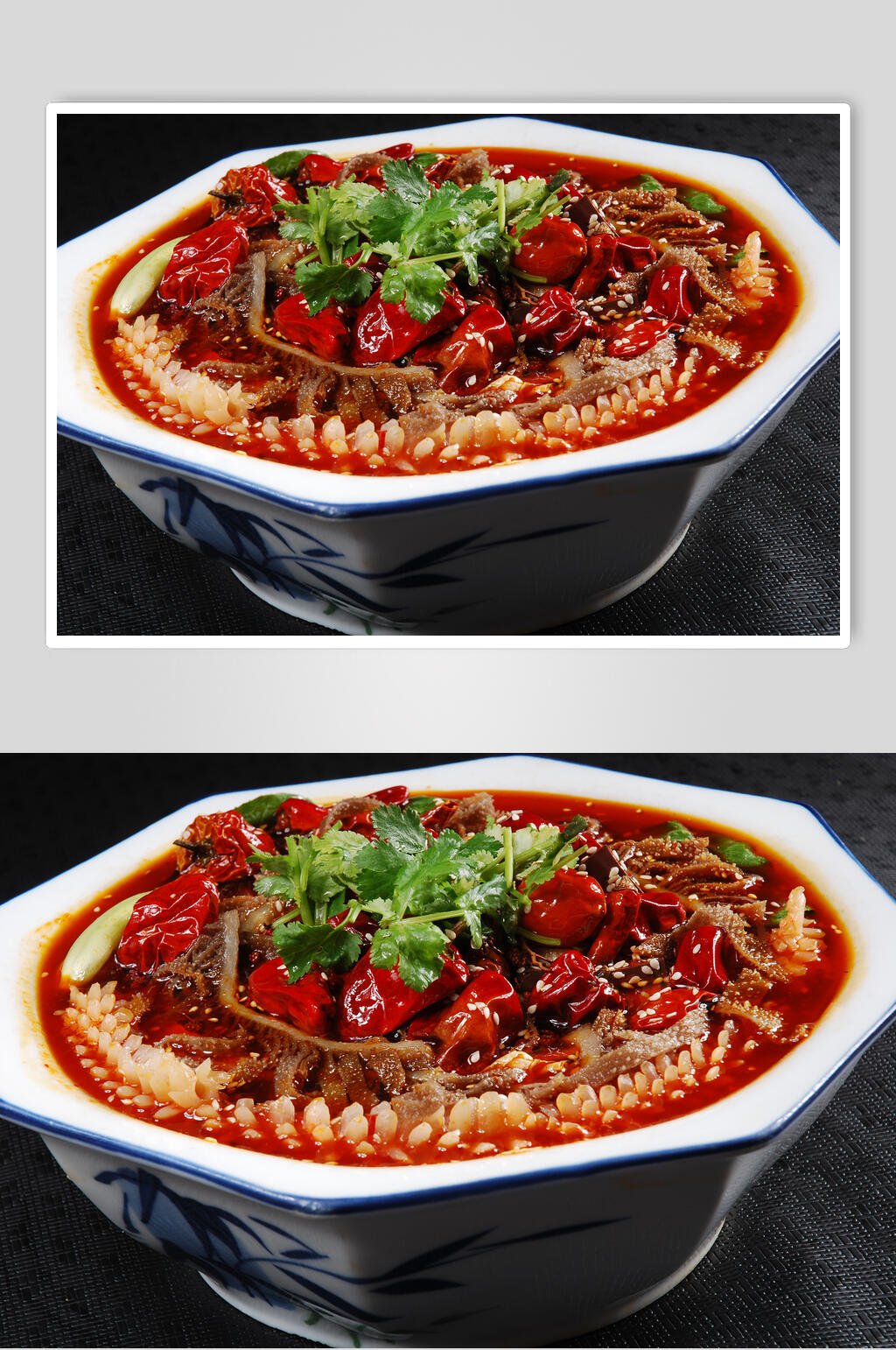 金牌毛血旺美食图片素材