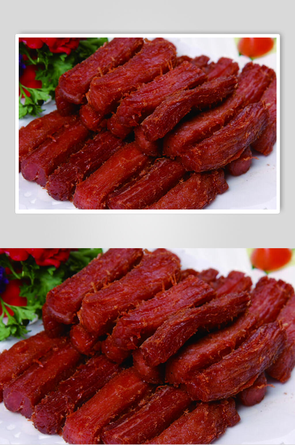 风味手撕牛肉美食摄影图片素材