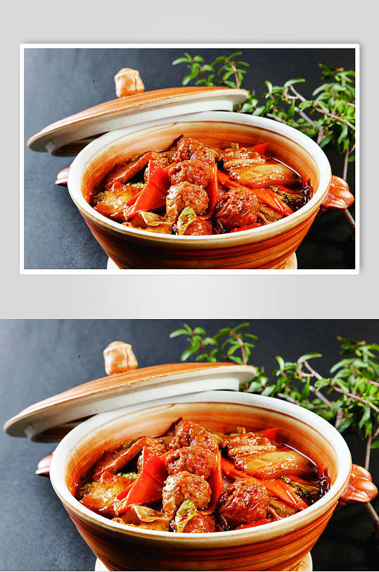 大锅菜美食食品图片