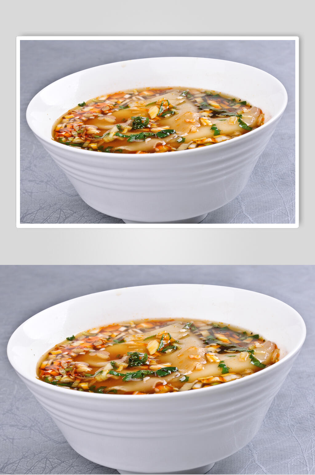 营养酸汤饺子皮美食图片素材