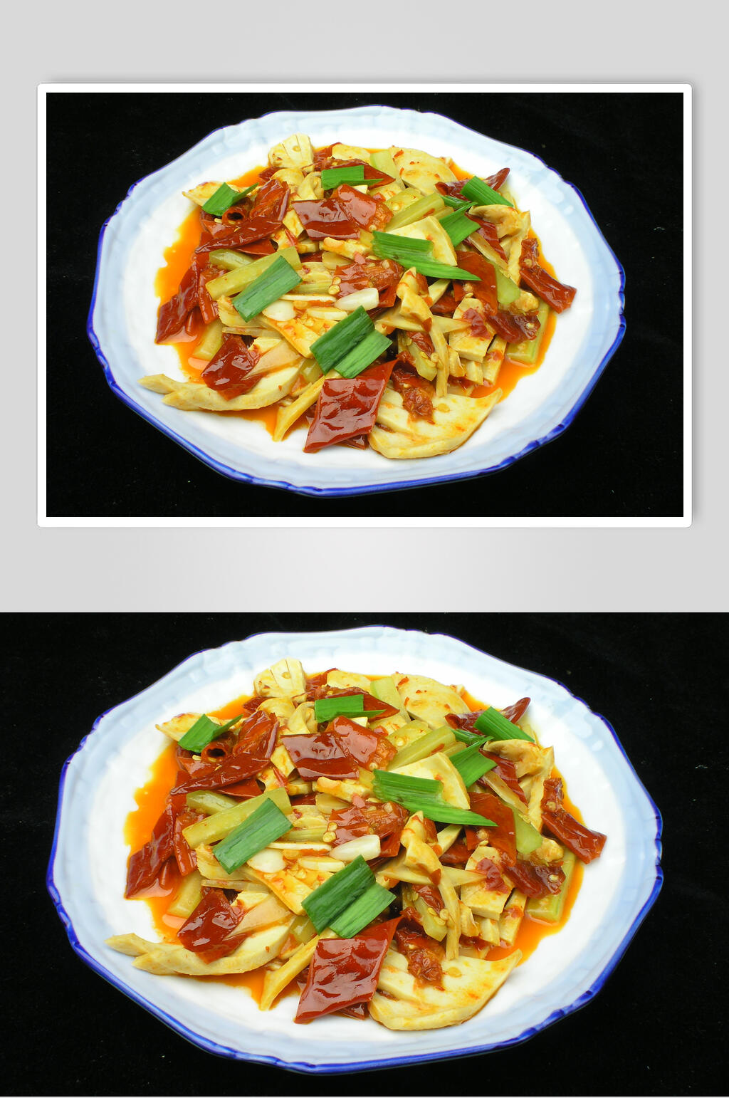 泡椒牛黄喉食品摄影图片素材