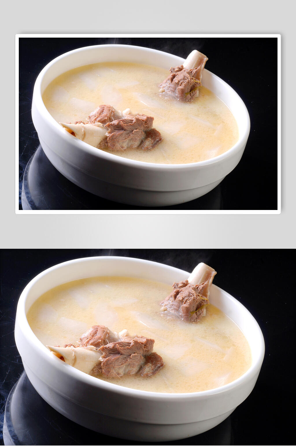 汤菜甘香棒骨汤美食摄影图片素材
