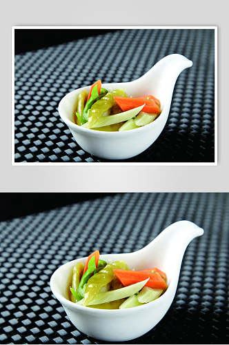 美味四川泡菜美食摄影图片