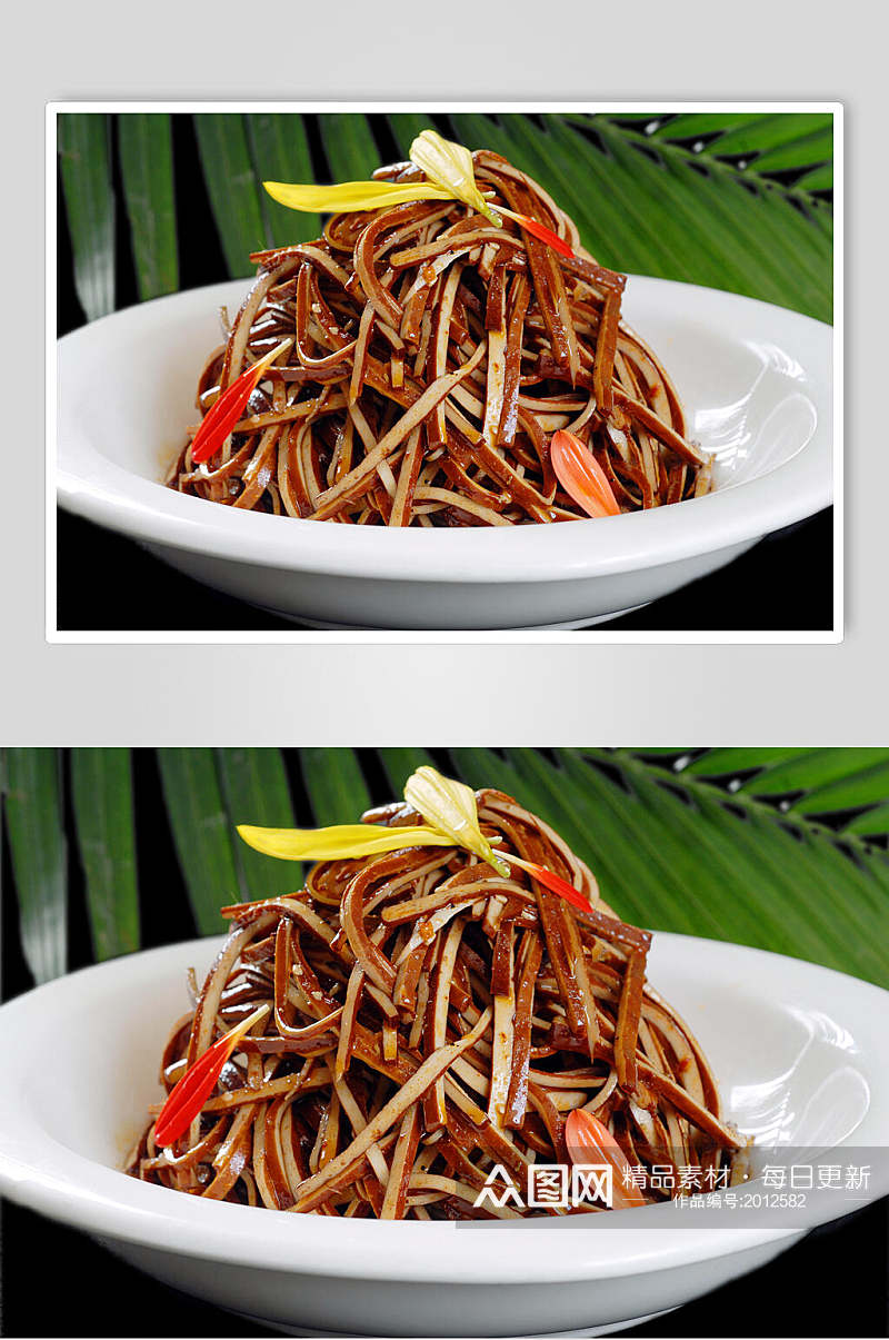 麻辣豆干食品摄影图片素材