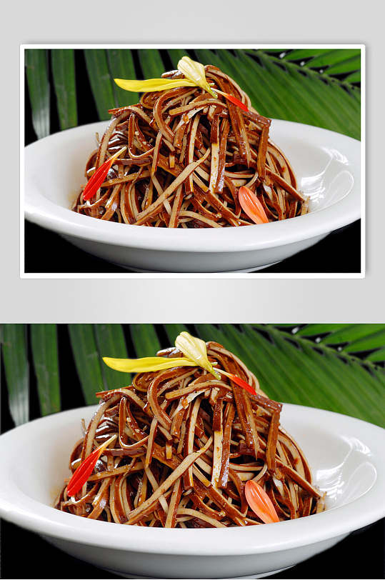 麻辣豆干食品摄影图片