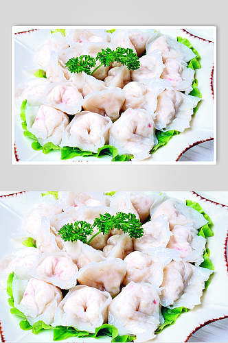 香港燕皮饺美食食品图片