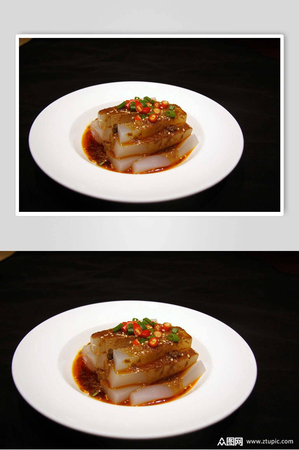 特色川北凉粉食物图片素材