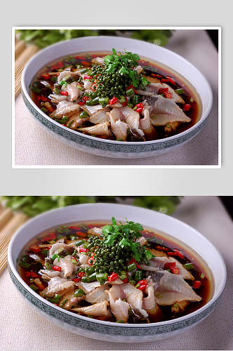 醋椒鱼食品摄影图片