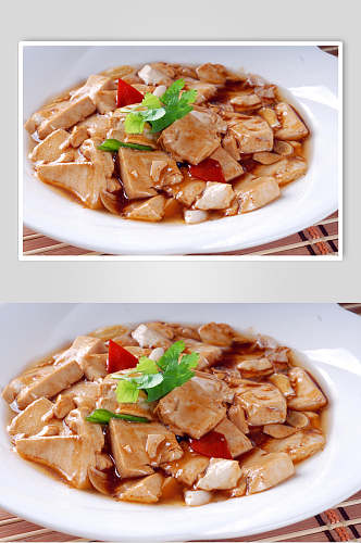 晋祠酱油豆腐餐饮食品图片